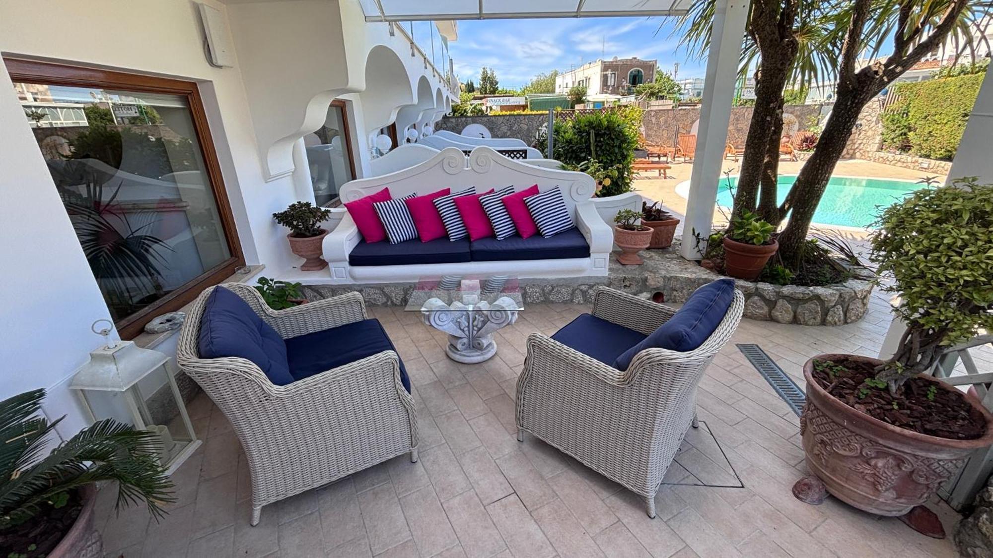 Capri Bougainville Anacapri  Exteriér fotografie